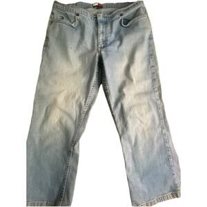 Tommy Hilfiger Jeans Cropped Lola Jean Capri Denim Jeans Blue Sz 11 28x16 VTG 90